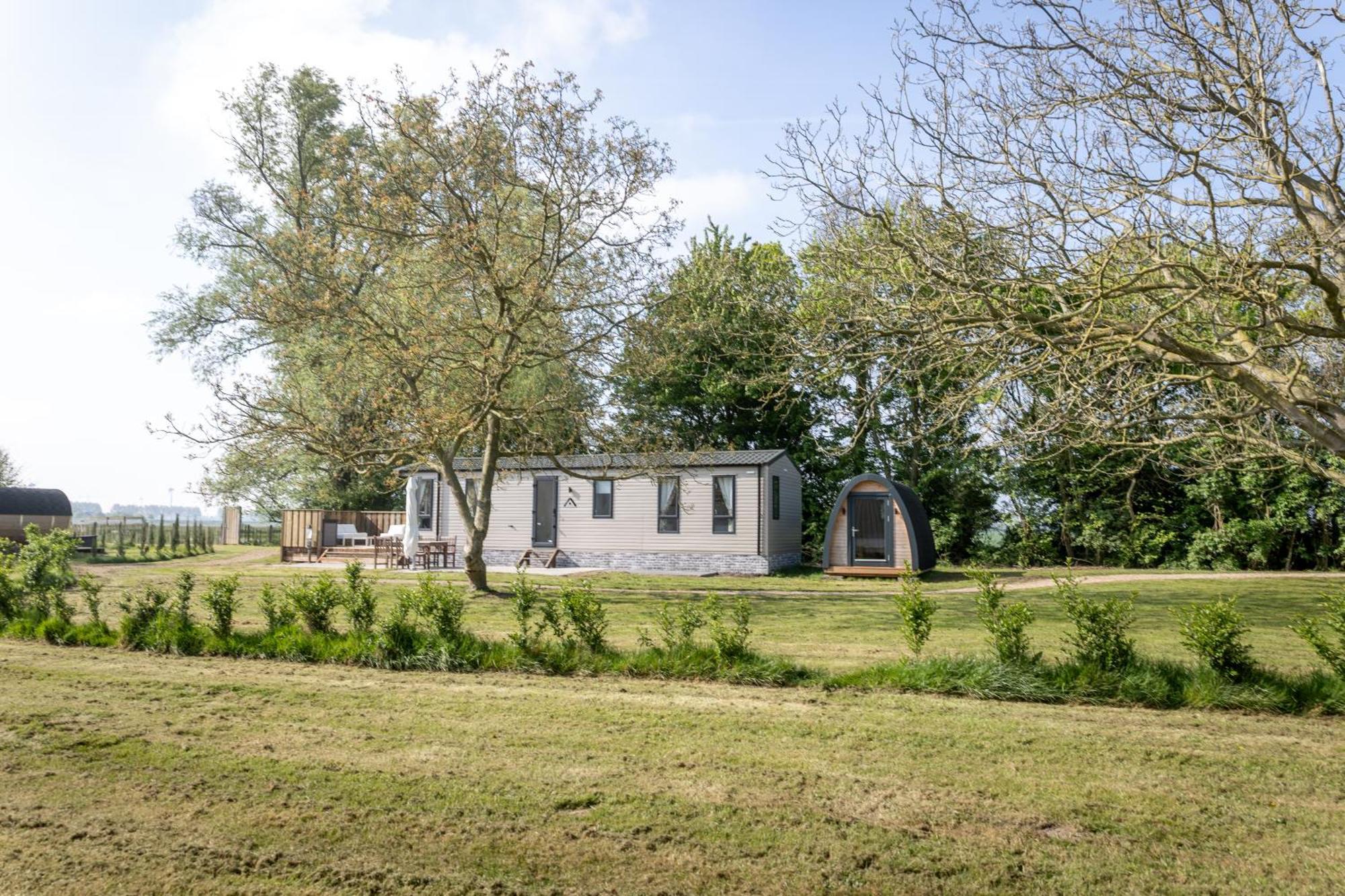 Hof Nieuwerkerk Chalet 1 Arnemuiden Exteriér fotografie